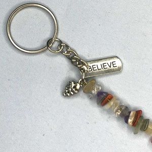 Gemstone Keychain